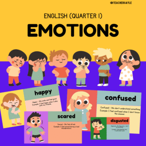 ENGLISH - (Emotions) PPT Presentation with Activity
