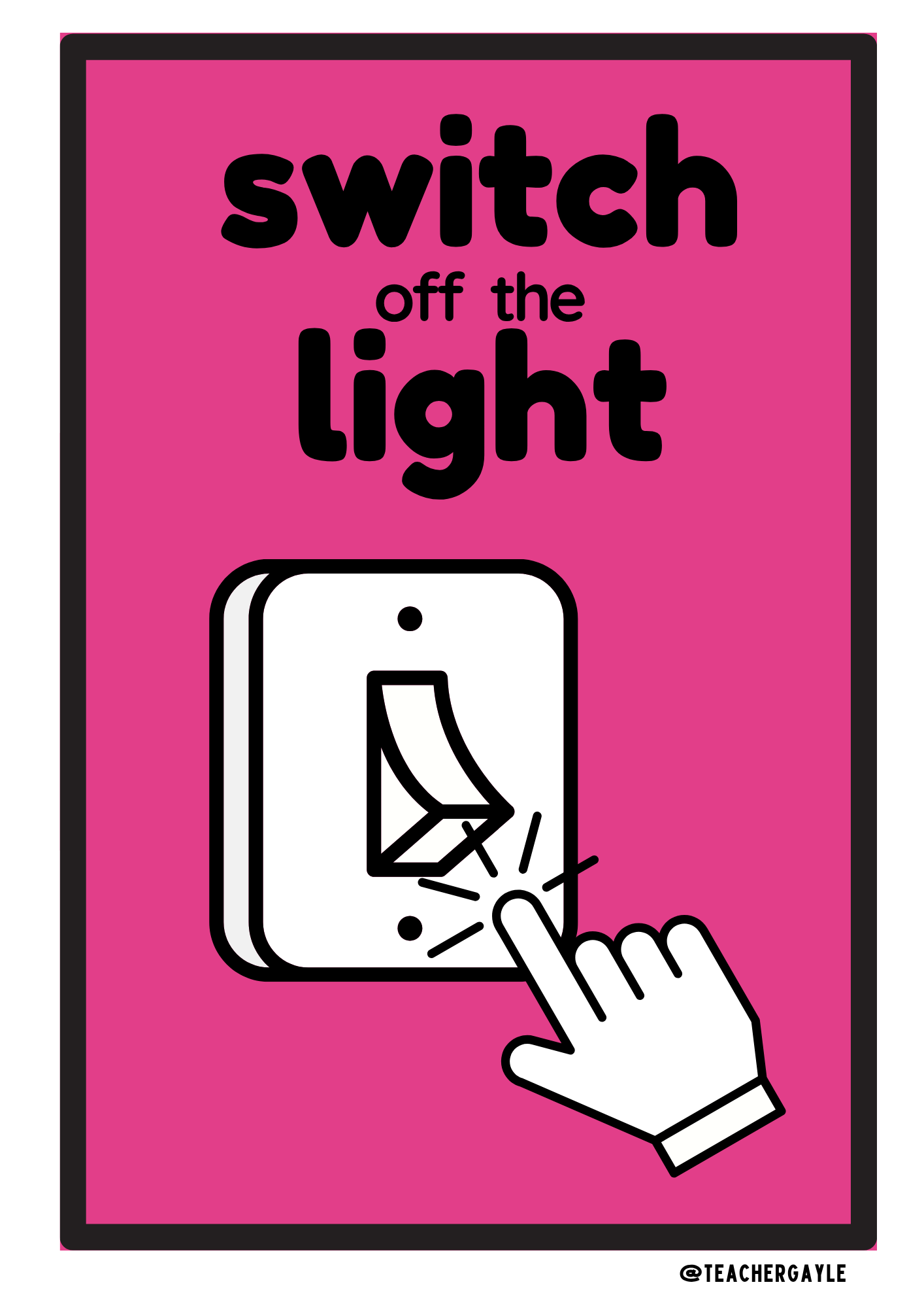 Bathroom Visual Reminders – Colorful Classroom Decoration - Image 4