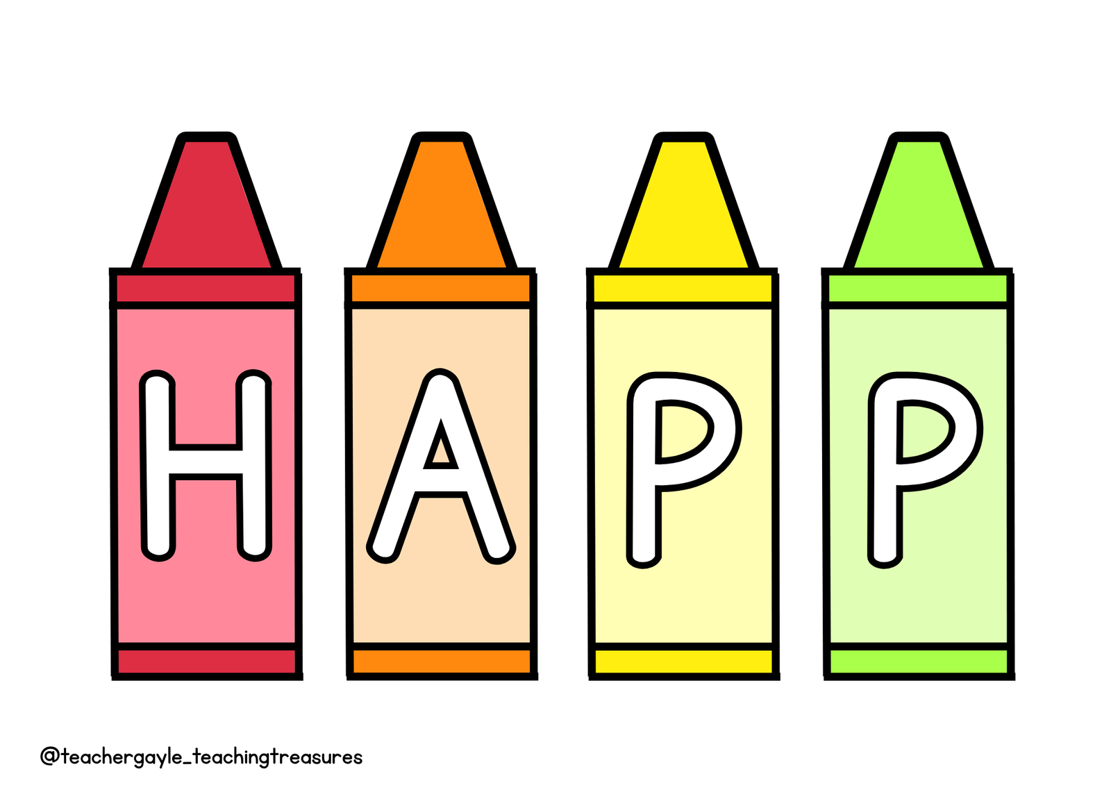Crayon Birthday Posters - Classroom Decoration - Image 5