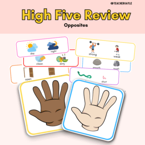 (Opposites) - High Five Review Decoration