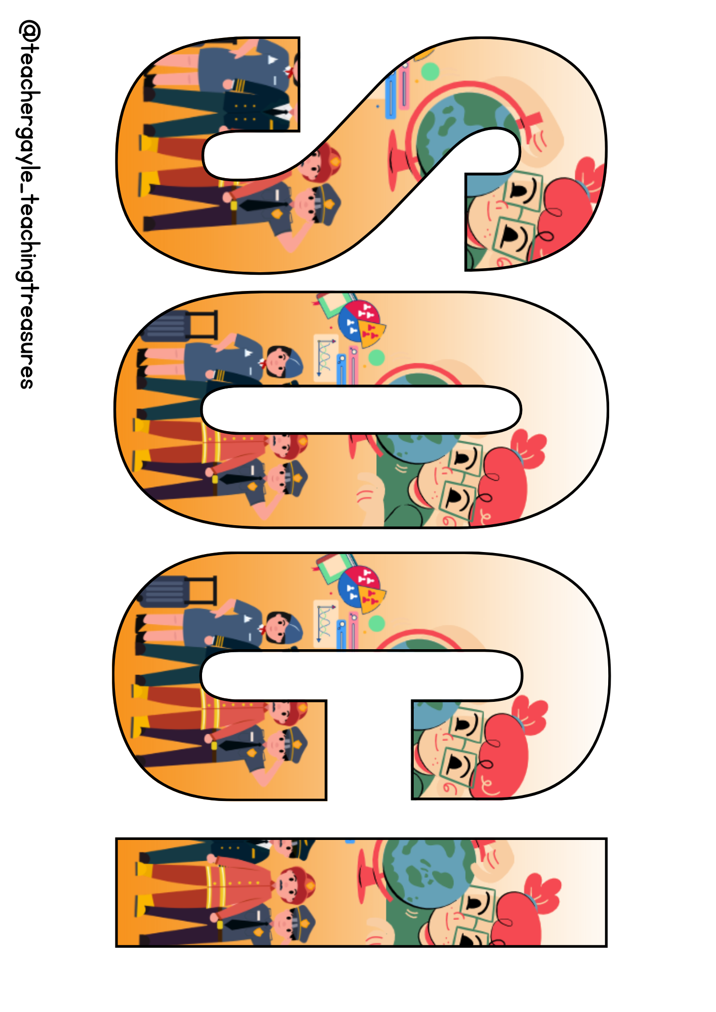 Subject Names - Classroom Decoration - Image 5